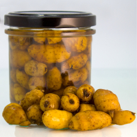 XXL TIGERNÜSSE mit Frucht-Geschmack / FLAVOUR – Hakenköder 15-35mm für KARPFEN