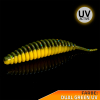 Kunstköder Rib-Worm Dual Green UV Tintenfisch