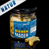 XXL Bienenmaden konserviert Aroma, Forellenköder, Köder Angeln Trout pur / ohne