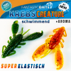 Krebse Kunstköder schwimmend +Aroma Barsch Forelle Trout Köder Angeln Gummiköder Universal Flusskrebs