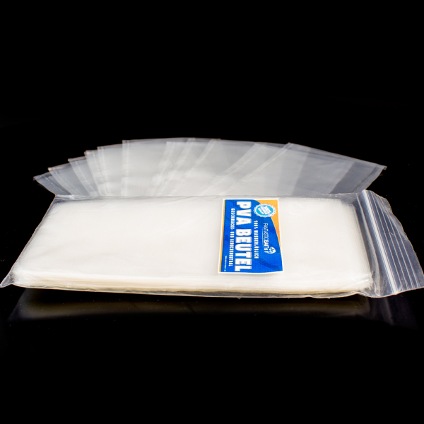 PVA Beutel Tüten Bags für Futter Boilie Pellets Partikel Karpfen Köder anfüttern 7x10 cm