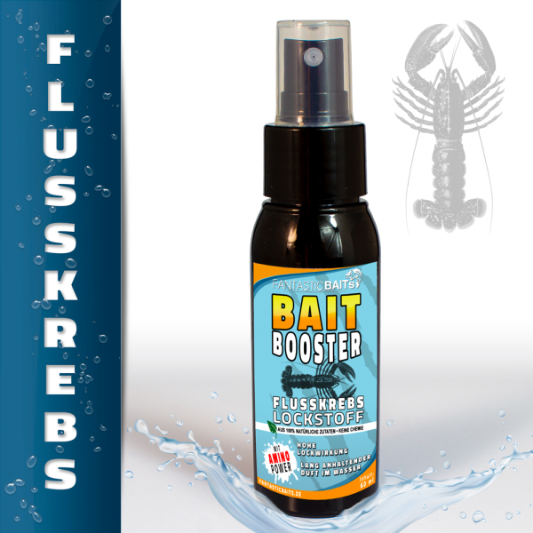 Flusskrebs Lockstoff Spray Angeln Köder Aroma Bait Booster 60ml effizientes Lockmittel