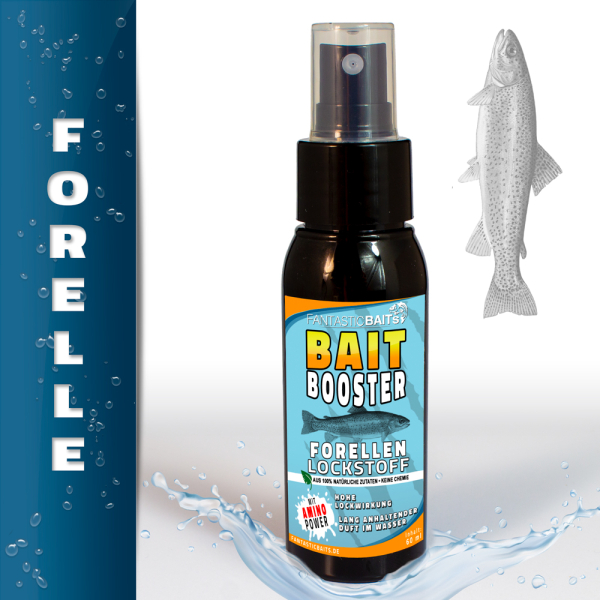Forelle BaitBooster Köder Spray Lockmittel Aroma Lockstoff