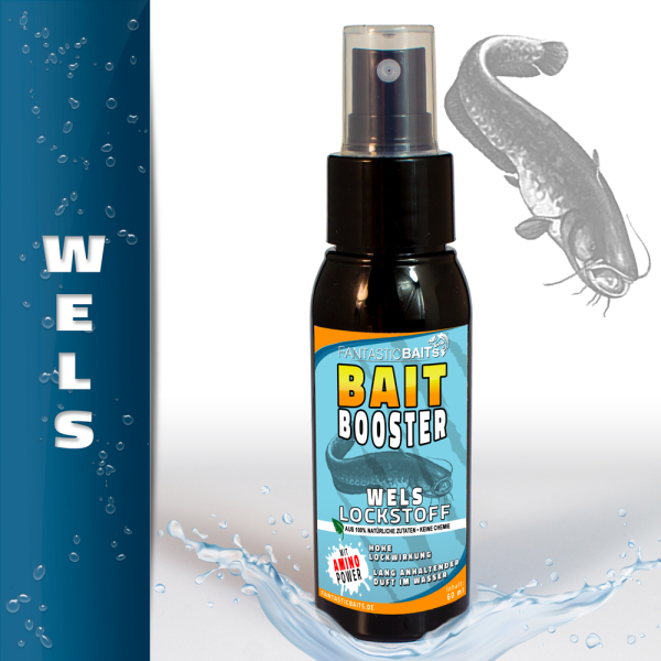 Wels BaitBooster Köder Spray Lockmittel Aroma Lockstoff
