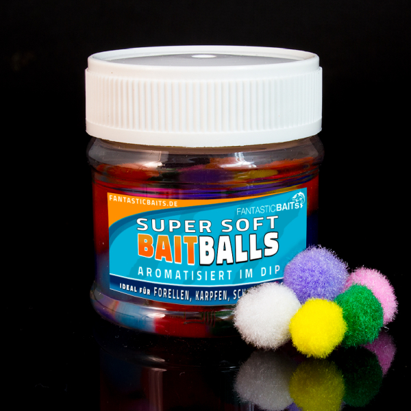 Köder Soft Balls Forellenköder Trout Lachsei Pose Method Feedern Boilies +Aroma Mix Knoblauch