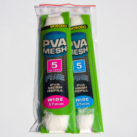 PVA Netz Mesh 37 oder 25mm, 5 Meter, Funnel Web Karpfen Tube Refill Narrow, NEU